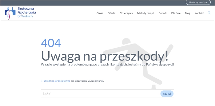 Strona błędu 404