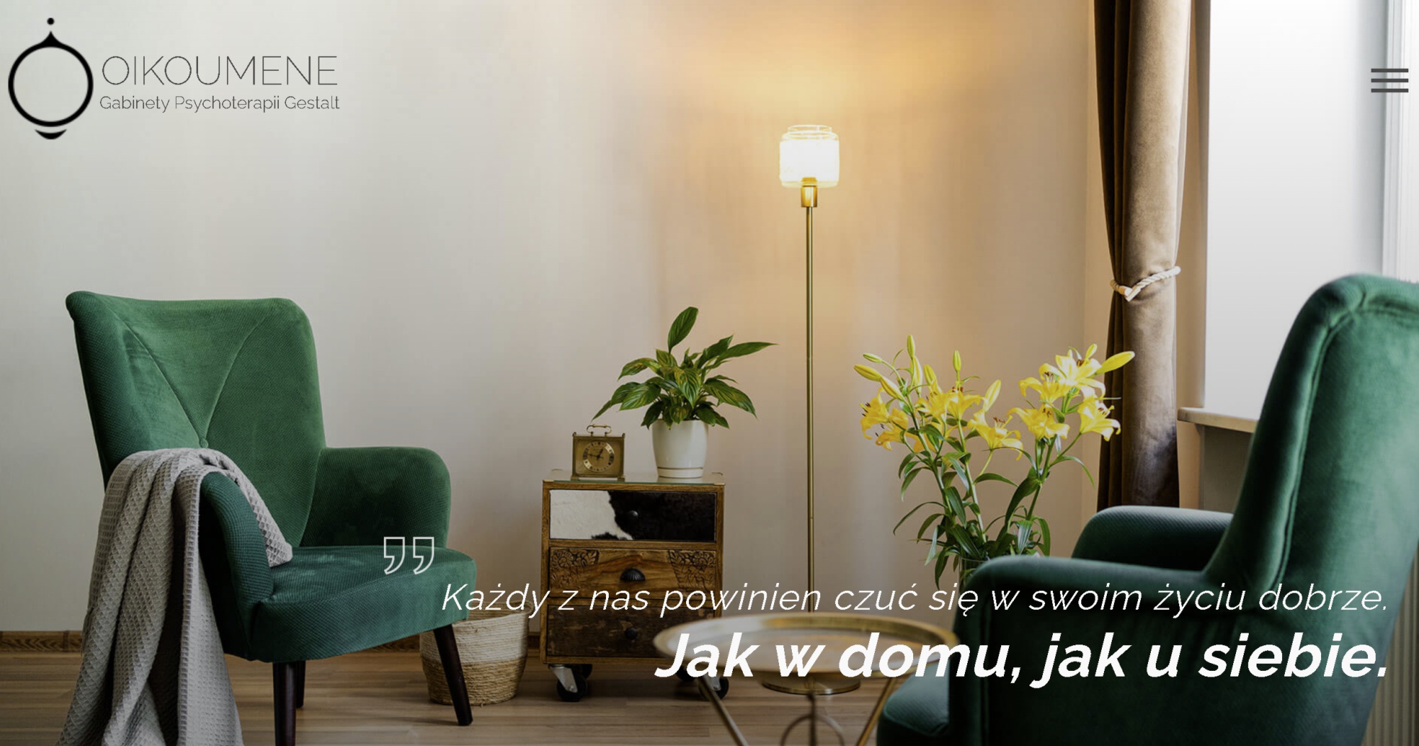 Projekt strony www i copywriting dla gabinetu psychoterapeutycznego